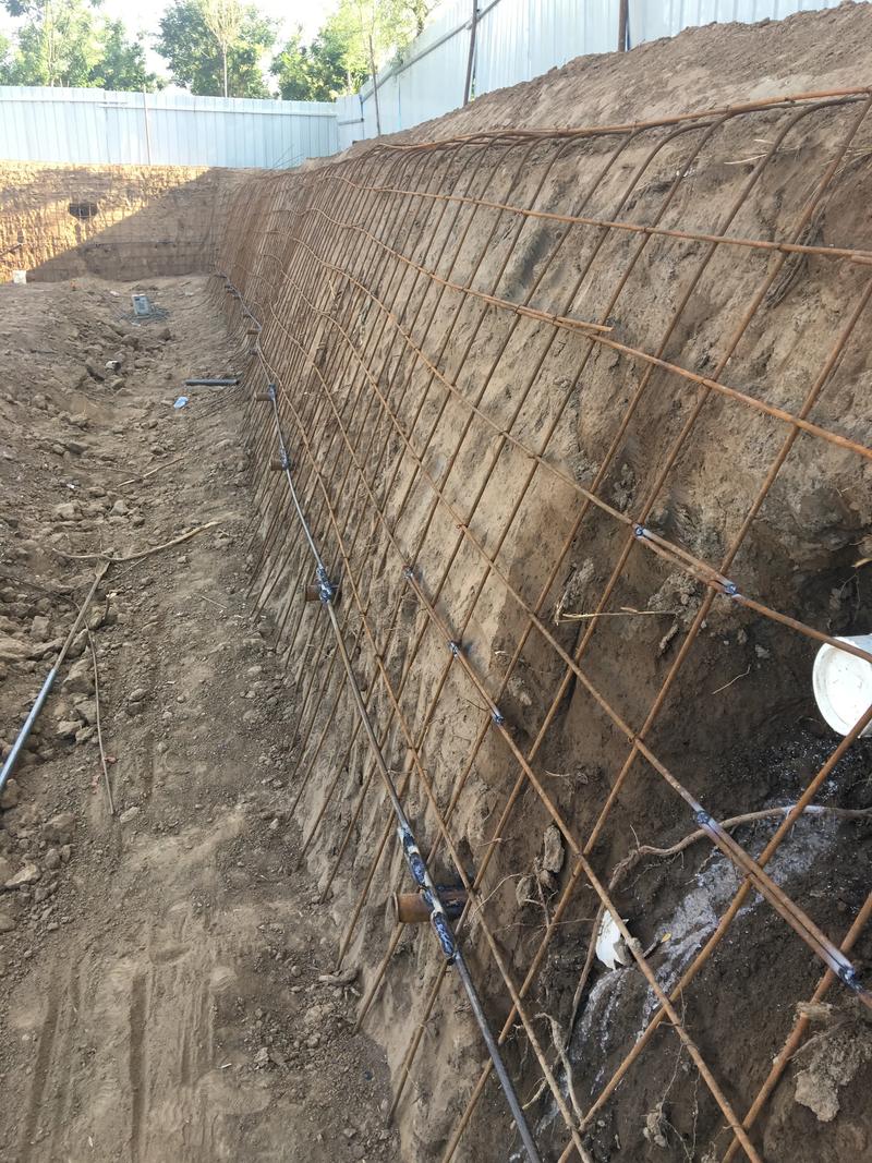 临沂兰陵县边坡加固